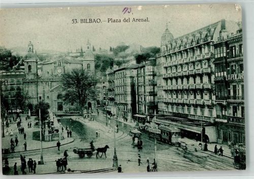 Bilbao Straßenbahn Plaza del Arenal