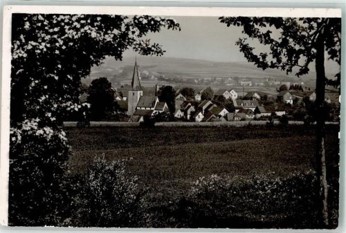 Höchstenbach mit Ev. Kirche Foto Original aus Archiv eines Ansichtskartenverlags Ort handschriftlich