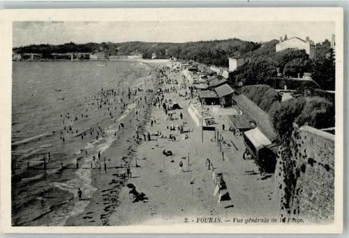 Fouras 1928 Schwimmbad Strand
