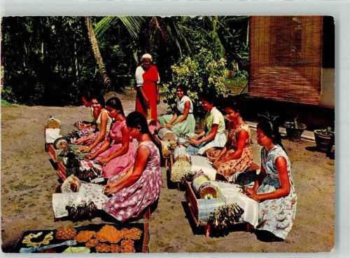 Colombo 1973 Marktszene Tracht