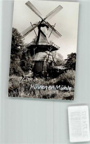 Sögel Foto Original aus Archiv eines Ansichtskartenverlags Hüvener Mühle Ort handschriftlich