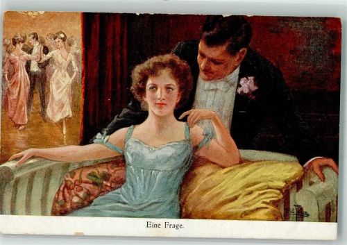 1918 Frau Mann Eine Frage
