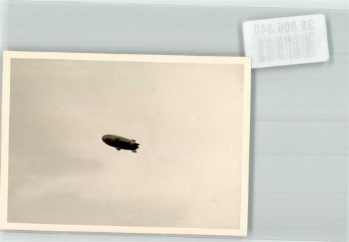 1950 - 1960 Foto Magnus Friedrichshafen Werbung : Underberg Luftschiff