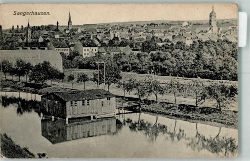 Sangerhausen 1917 Feldpost WK I Res. Ers,Rgt. II. Batl.