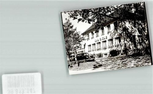 Oberbrombach Gasthaus zur Eiche Mercedes Ort handschrfitlich Foto Original aus Archiv eines Ansichtskartenverlags