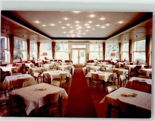 Bad Iburg Foto Original aus Archiv eines Ansichtskartenverlags Waldhotel Felsenkeller Gesellschsftssaal Ort handschriftlich