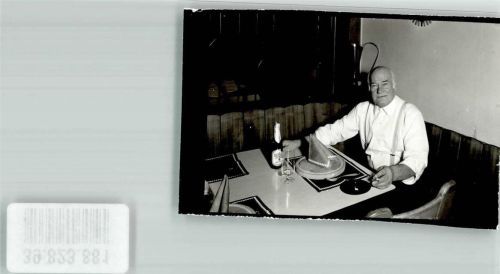 Huzenbach Hotel Ort handschrfitlich Foto Original aus Archiv eines Ansichtskartenverlags