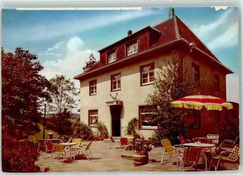 Werdohl Foto Original aus Archiv eines Ansichtskartenverlags Gasthaus Forsthaus Ort handschriftlich
