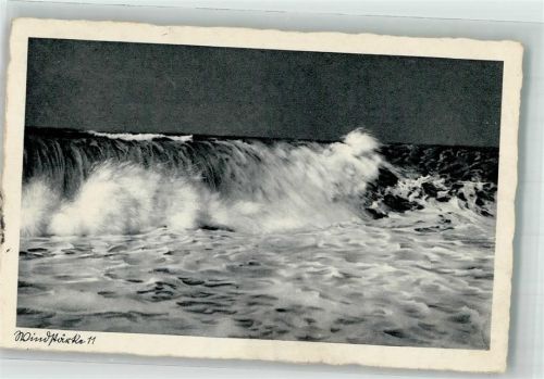 Langeoog 1939 Windstärke 11 Strand