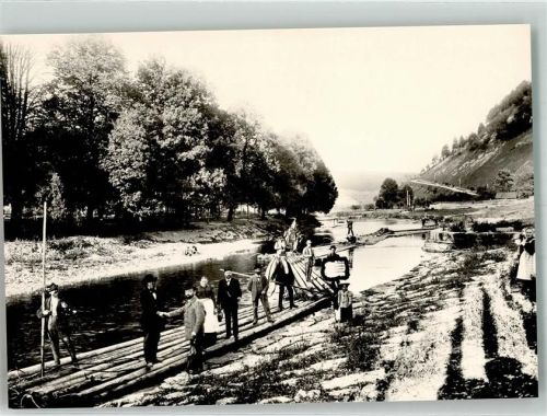 Sulz Das letzte Floß anno 1899