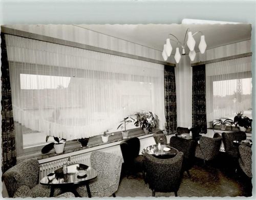 Dickenberg Hotel Jägerhof Salon Foto Original aus Archiv eines Ansichtskartenverlags Ort handschriftlich