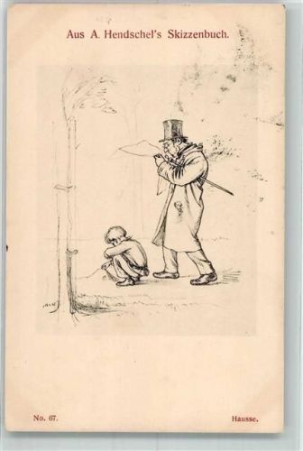 1912 Nr. 67 Verlag Martin Rommel, Hausse Judaika Typen