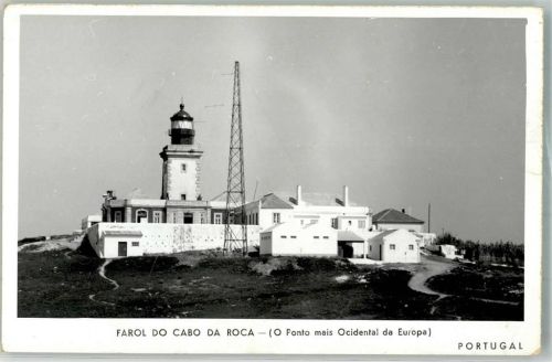 Sintra 1960 Leuchtturm Cabo da Roca Felsenkap