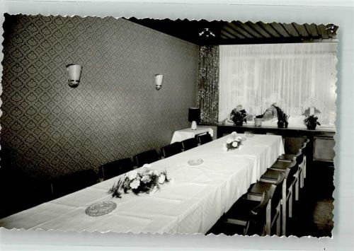 Buer Zoo-Terrasse Foto Original aus Archiv eines Ansichtskartenverlags