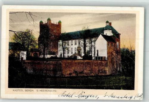 's-Heerenberg 1936 Schloss Kasteel Bergh.
