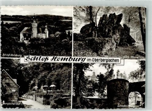 Nümbrecht Schloss Homburg Dicke Steine Burgschenke Schloßeingang