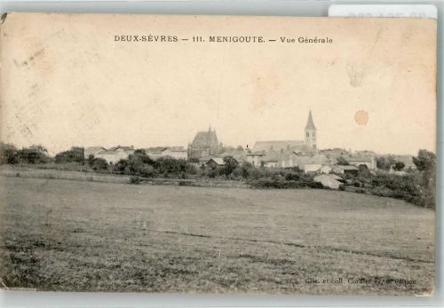 Menigoute 1935 Kirche