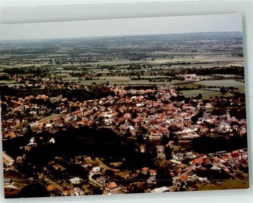 Burg Fliegeraufnahme Ort handschriftlich Foto Original aus Archiv eines Ansichtskartenverlags