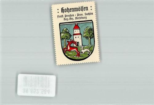 06679 O4860 Hohenmölsen Vignette Freist. Preußen Prov. Sachsen Regierungsbezirk Merseburg