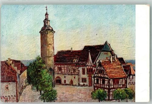 Tauberbischofsheim sign. Hartmann, R. Schloss