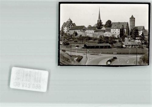 Schlitz Burg Ort handschriftlich Foto Original aus Archiv eines Ansichtskartenverlags