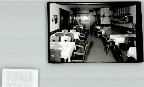 Weismain Gasthaus Zur Krone Gaststube Foto Original aus Archiv eines Ansichtskartenverlags Ort handschriftlich