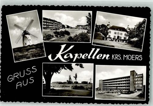 Kapellen Windmühle Zeche Schloss