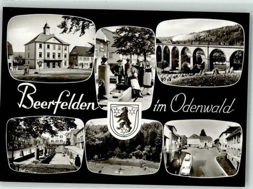 Beerfelden Tracht Eisenbahn Viadukt Denkmal Mümlingquelle Schwimmbad