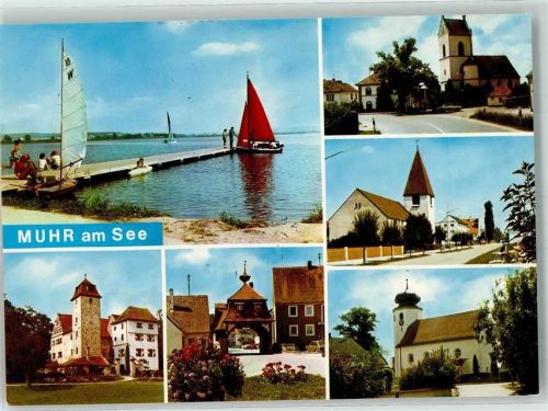 Muhr Altmühlsee St. Jakobuskirche St. Johanniskirche Schloss Altenmuhr Torhaus