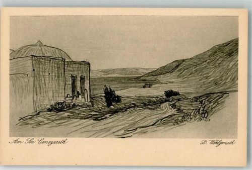 Tiberias sign. Wolgemuth, D. Am See Genezareth