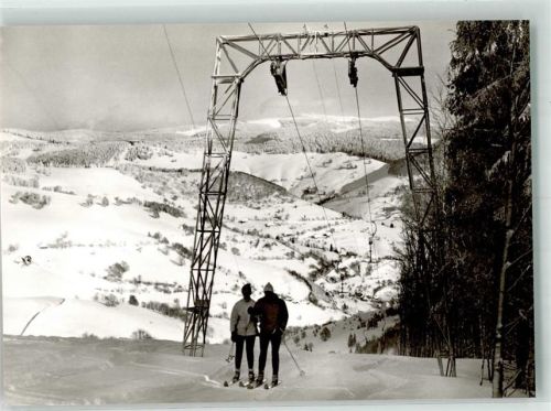 Wieden Skilift am Grat Winter