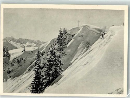 Bolsterlang Gipfelkreuz auf dem Wannenkopf
