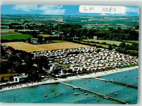 Steinberghaff Fliegeraufnahme vom Campingplatz an der Ostsee