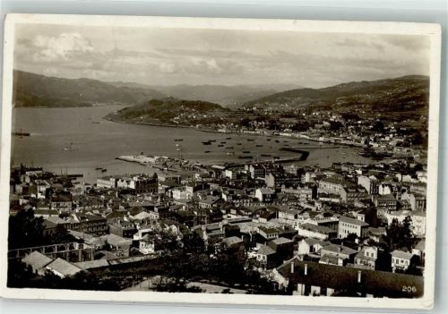 Vigo 1930 Hafen
