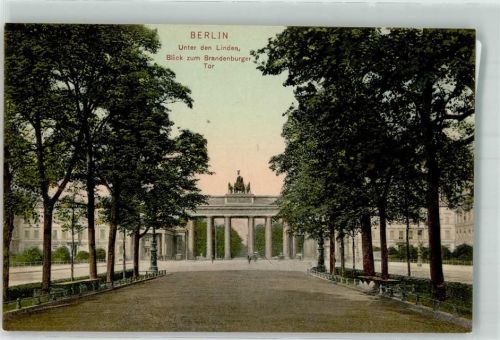 Berlin Mitte Unter den Linden Brandenburger Tor