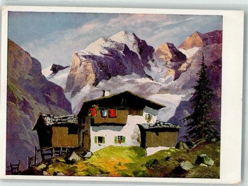 Haus sign. Hecker J.