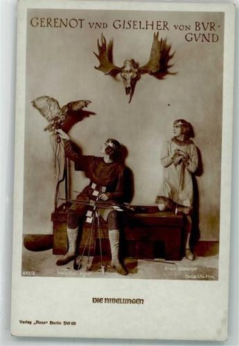 Gerenot u. Giselher von Burgund Decia-Ufa-Film 672/2