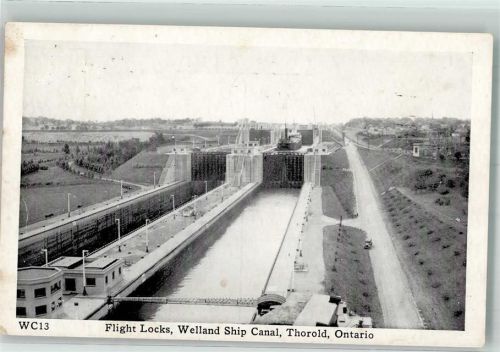 Toronto 1953 Flight Locks Walldn Ship Canal Thorold
