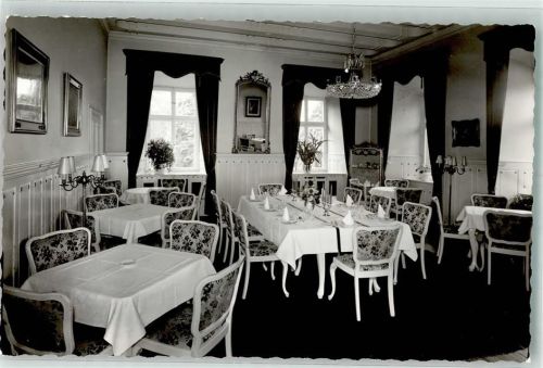 Georghausen Schloss Hotel Ort handschriftlich Foto Original aus Archiv eines Ansichtskartenverlags
