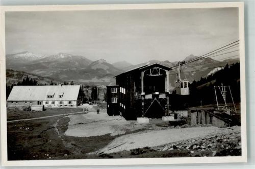 Oberstdorf Bergbahn Nebelhornbahn Station Seealpe Berge Hohen Ifen Gottesackerwände
