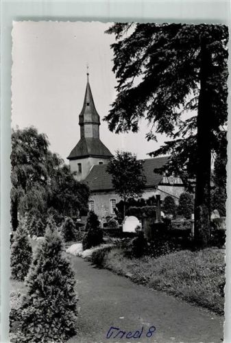 Freden St. Laurentius Kirche Foto Original aus Archiv eines Ansichtskartenverlags Ort handschriftlich