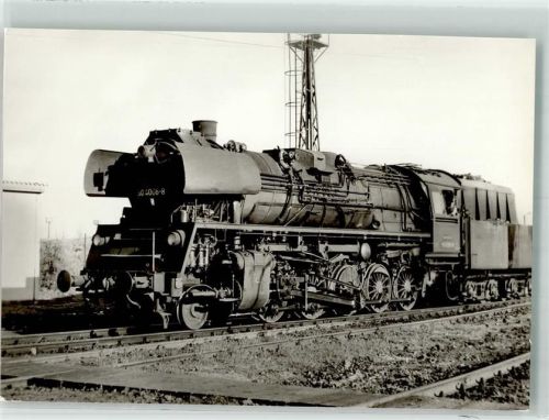 Baureihe 50 40 Neubaulokomotive DR 50.4 Betriebsnr. 504006-8 Informationskarte
