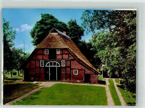 Burhave Ort handschriftlich Foto Original aus Archiv eines Ansichtskartenverlags