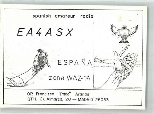 Madrid Tauben EA4ASX Espana