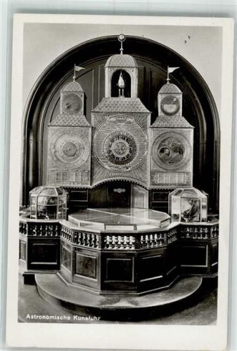 Astronomische Kunstuhr Karte des Deutschen Museums München Nr. 42