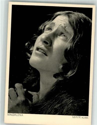 Oberammergau 1934 Klara Mayr als Magdalena Schauspieler Nr. 1/4 Verlag Bruckmann