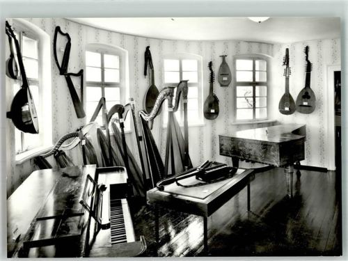 Markneukirchen 1975 Museum Domras Harfen und Baßlauten