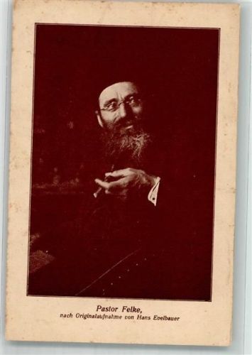 Sobernheim 1920 Foto Evelbauer, H. Portrait Pastor Felke
