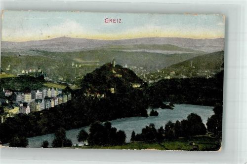 Greiz 1910 Oberes Schloss