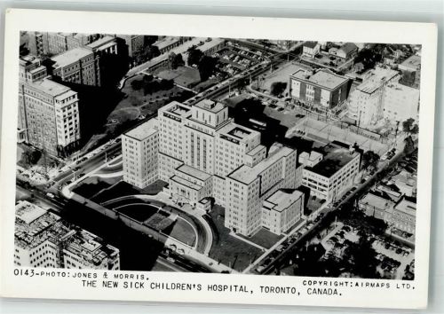 Toronto Foto Jones und Morris Fliegeraufnahme Krankenhaus
